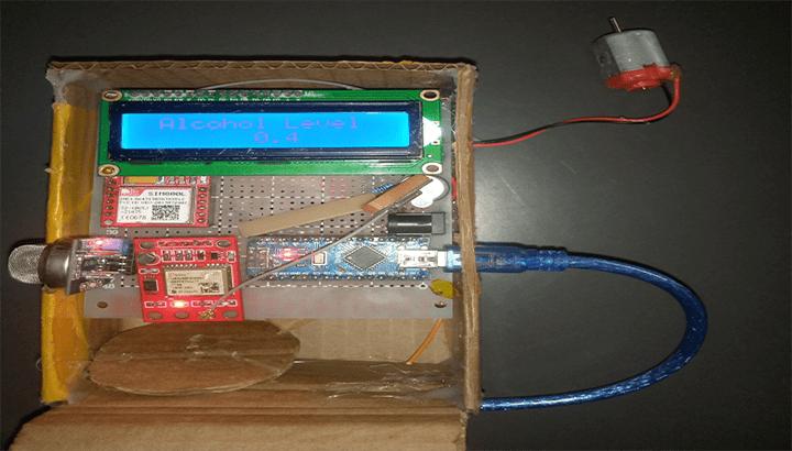 Drunk driving detection - Safe driving IOT project - STS Project Implementation